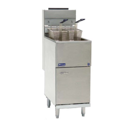 Pitco Natural Gas Medium-Duty Economy Fryer (40D)