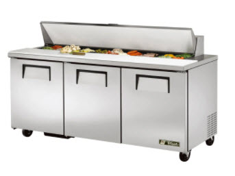 True 72" Sandwich Refrigerator (TSSU-72-18)