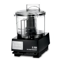 Waring 3.5-QT Flat Cover Food Processor w/ LiquiLock Seal System (WFP14SW)