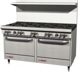 Southbend 60" range with 10 burners