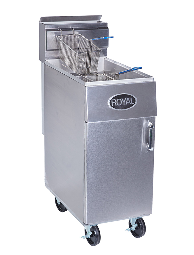 Royal 35LB Natural Gas Energy Star Fryer (REEF-35)