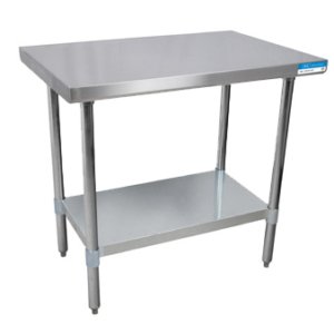 BK Resources 24x24 Stainless Steel Work Table (VTT-2424)