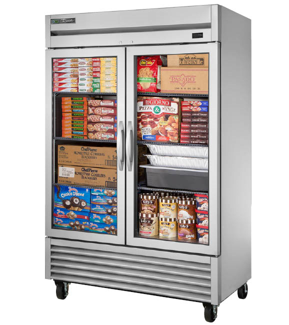 True Two Glass Door Freezer (T-49FG-HC)