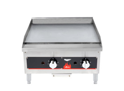 Vollrath 24" Thermostatic Griddle Nat/LP (40722) - Image 2