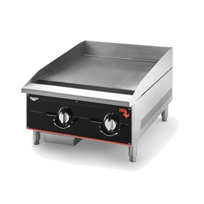 Vollrath 24" Heavy Duty Manual Griddle Nat/LP (GGHDM-24)