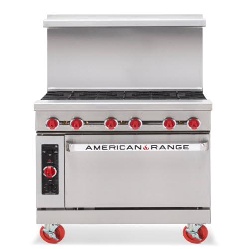 American Range 36" 6 Burner Range (AR-6)