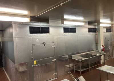 30x18 Walk-in freezer designed and built by Janco (exterior view 2)