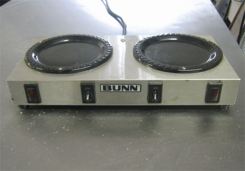 Used Bunn 2 Plate Coffee Warmer