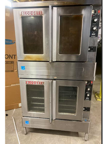 Blodgett Convection Ovens BDO-100-G-ES Double Stack Used